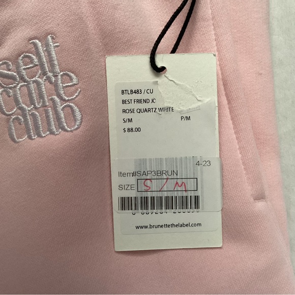 Brunette the Label ‘self care club’ Sweatpants, Size S/M - Picture 6 of 8